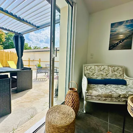 Villa Les Ganivelles, Contemporaine, Proche Plage *